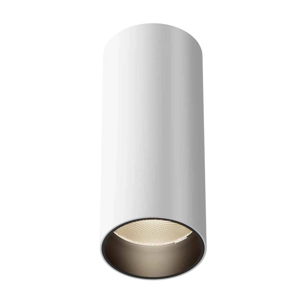 Maytoni Lampada da soffitto moderna FOCUS LED 1 luce LED integrato bianco metallo