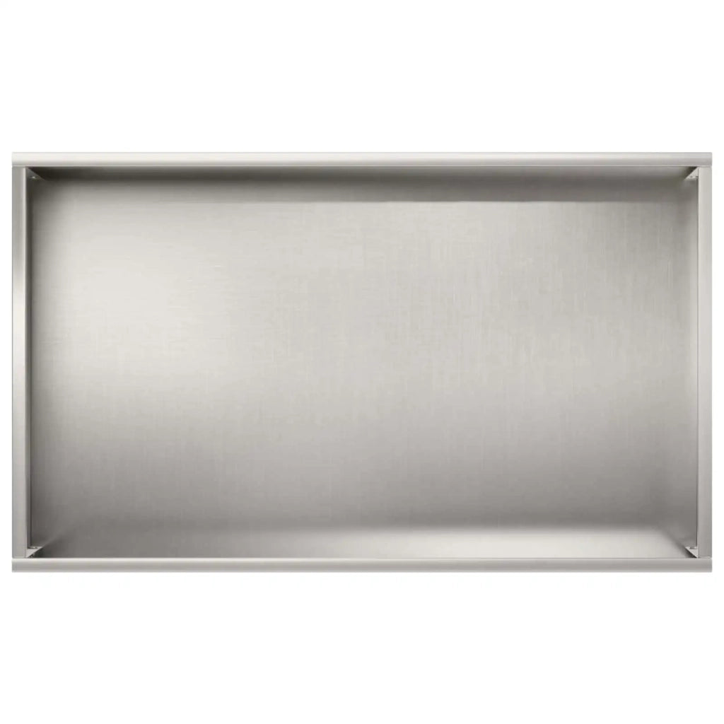 Vaso da giardino Argento 50 x 30 x 75 cm Acciaio Inox 8005786