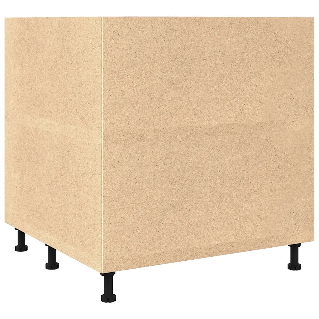 vidaXL Armadietto Cucina “Lyon” Rovere Artigianale 75,5x75,5x81,5 cm