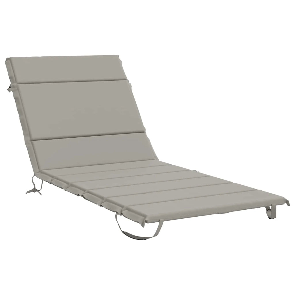 Cuscino per Lettino GEMERT 100% Poliestere Grigio 948548