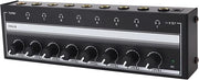 Verstaccio 8 canali Portatile Amplificatore Stereo Audio | Adattatore di alimentazione 12V | Sistema di amplificazione audio per studio e palco.