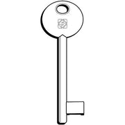 CHIAVE PATENT 6P3D SILCA - OTTONE NICHELATO- 5 pezzi