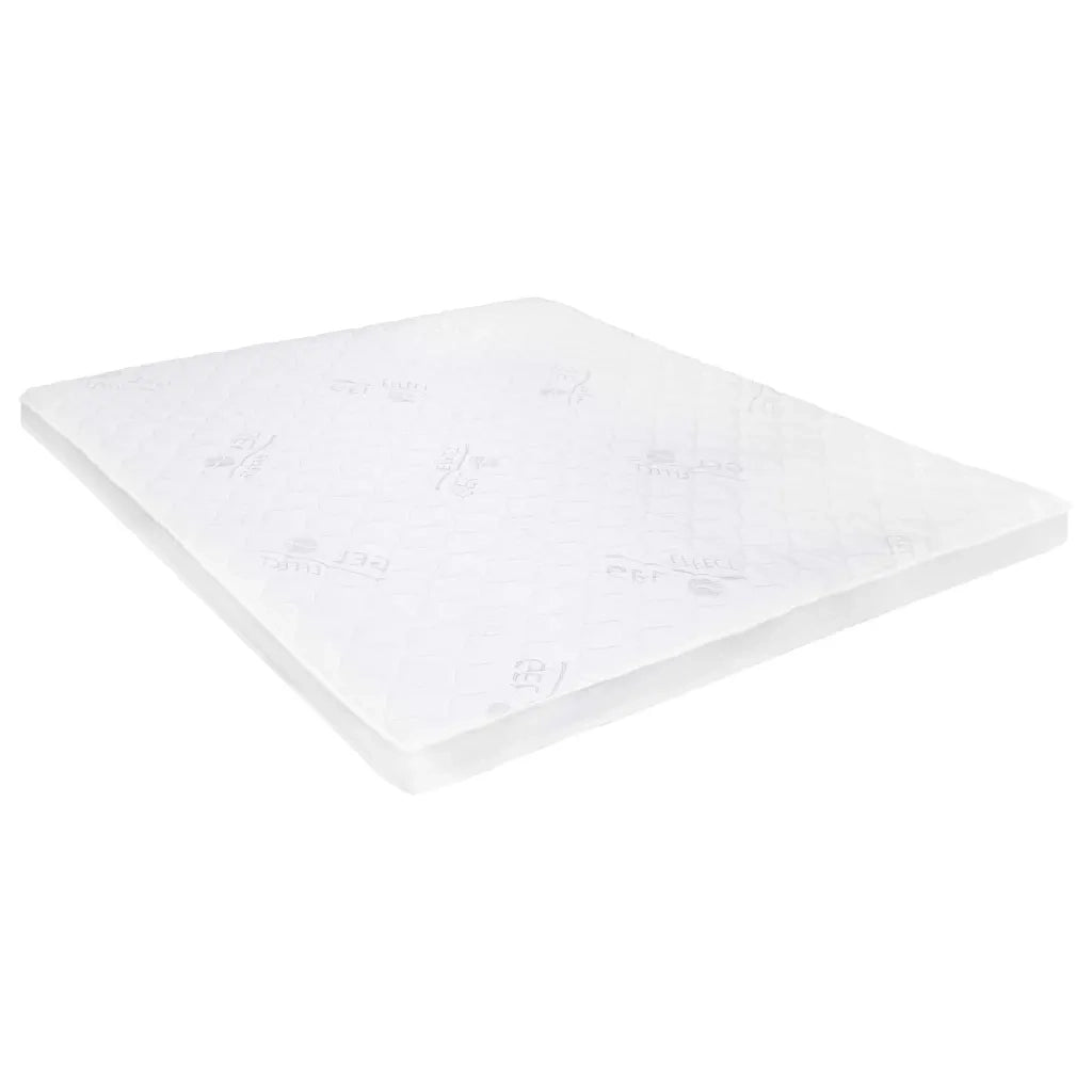Coprimaterasso-Fodera per Materasso 180x200 cm in Schiuma di Gel 7 cm