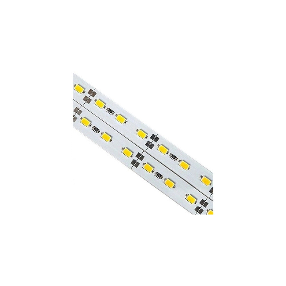 Trade Shop - Strip Striscia Rigida Barra 1 Metro A Led 5630 7020 5050 13w 72 Led Calda Fredda -