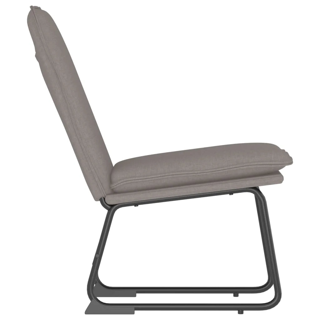 Sedia Lounge Tortora 52x75x76 cm in Tessuto cod mxl 14270