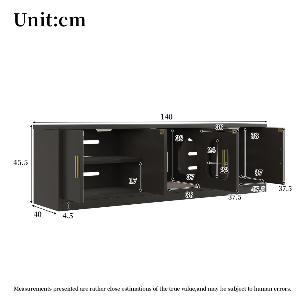 Mobile Toilette per Gatti con Tiragraffi ¨C MINIMAL ¨C Legno, 140x40x45,5 cm