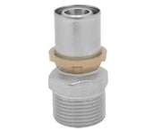 RACCORDO DIRITTO MASCHIO PER TUBO MULTISTRATO A PRESSARE MODELLO SEMPITER 3/4 Ø26X3   ICMA  S.P.A.