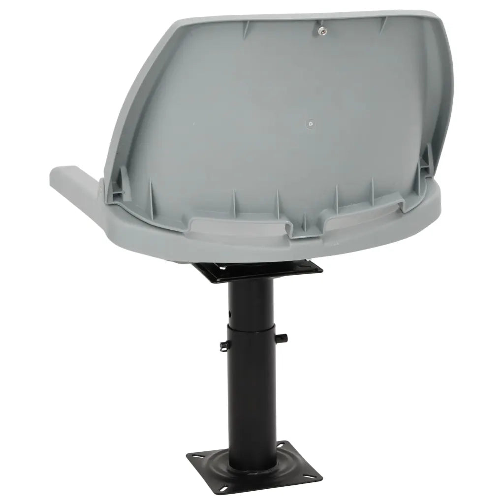 Sedili Barca con Supporto 2pz Altezza Regolabile Girevole 360° 3294950