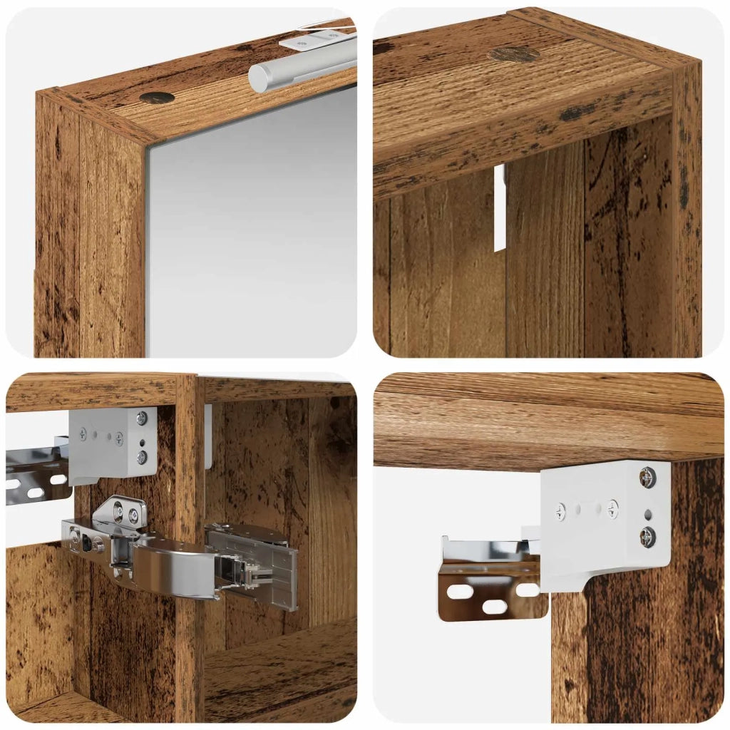 Set di Armadi da Bagno 3 pz 110 x 10,5 x 60,5 cm 3403726