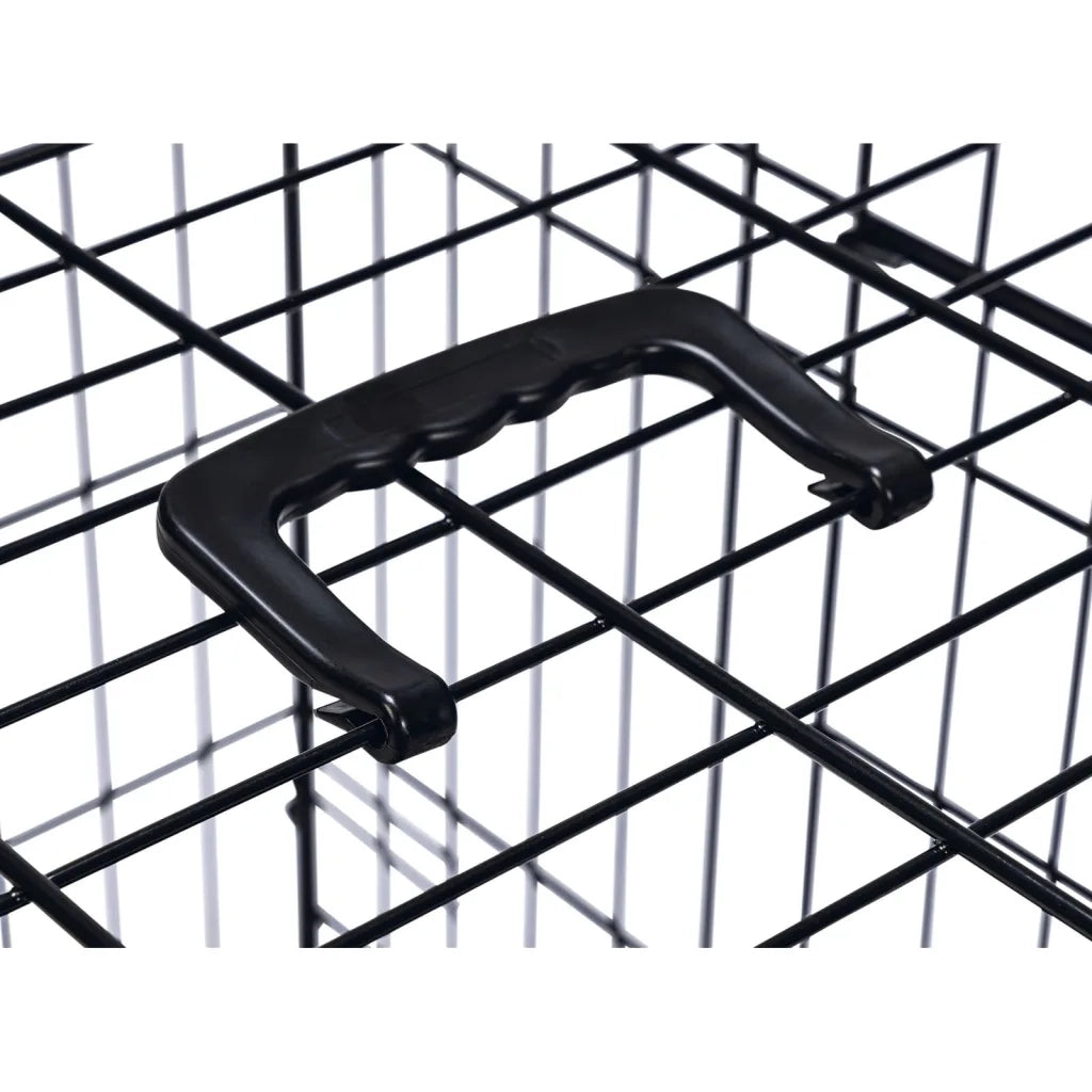 Karlie Gabbia per Cani con 2 Porte 77x47x54cm Nera 444528