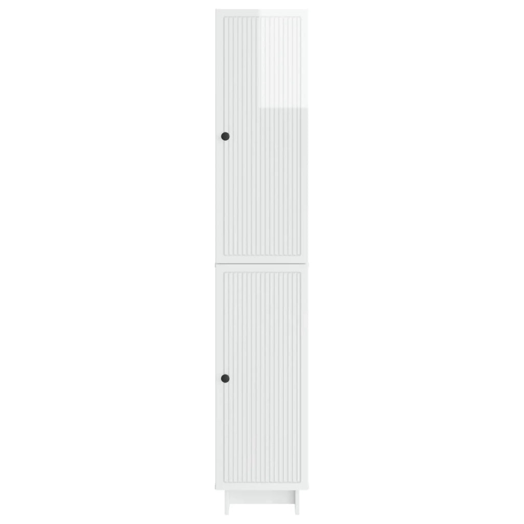 Set di armadi 2 pcs Bianco Lucido 34,5 x 33 x 90 cm 3416371