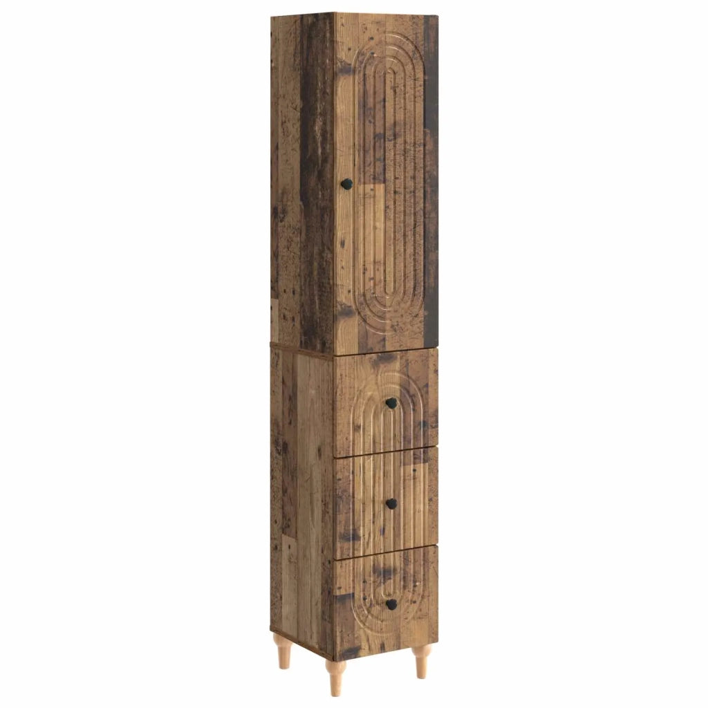 Set di armadi 2 pcs 33 x 34,5 x 90 cm Legno ingegnerizzato