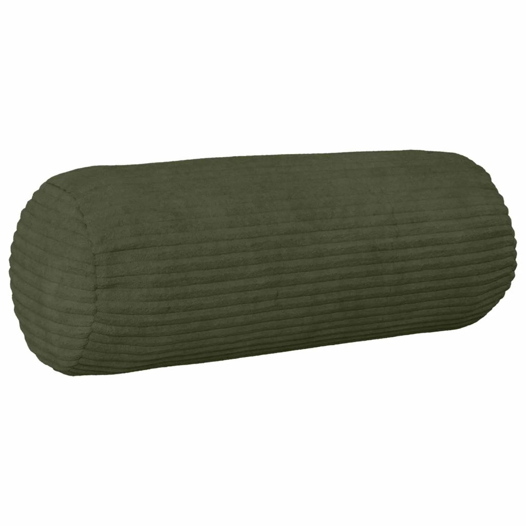 Federa 6 pcs HEERLEN Verde Ø 15 x 40 cm corduroy 923262