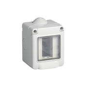 Vimar ip55 contenitore stagno 1p protetto per serie civili eikon arkè e plana