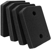 4 filtri - adatto per Miele T1-asciugatrice – filtro base per asciugatrice – filtro per asciugatrice Candy-9164761 – pezzo di ricambio – spugna – accessorio adatto per Miele-asciugatrice a pompa di calore