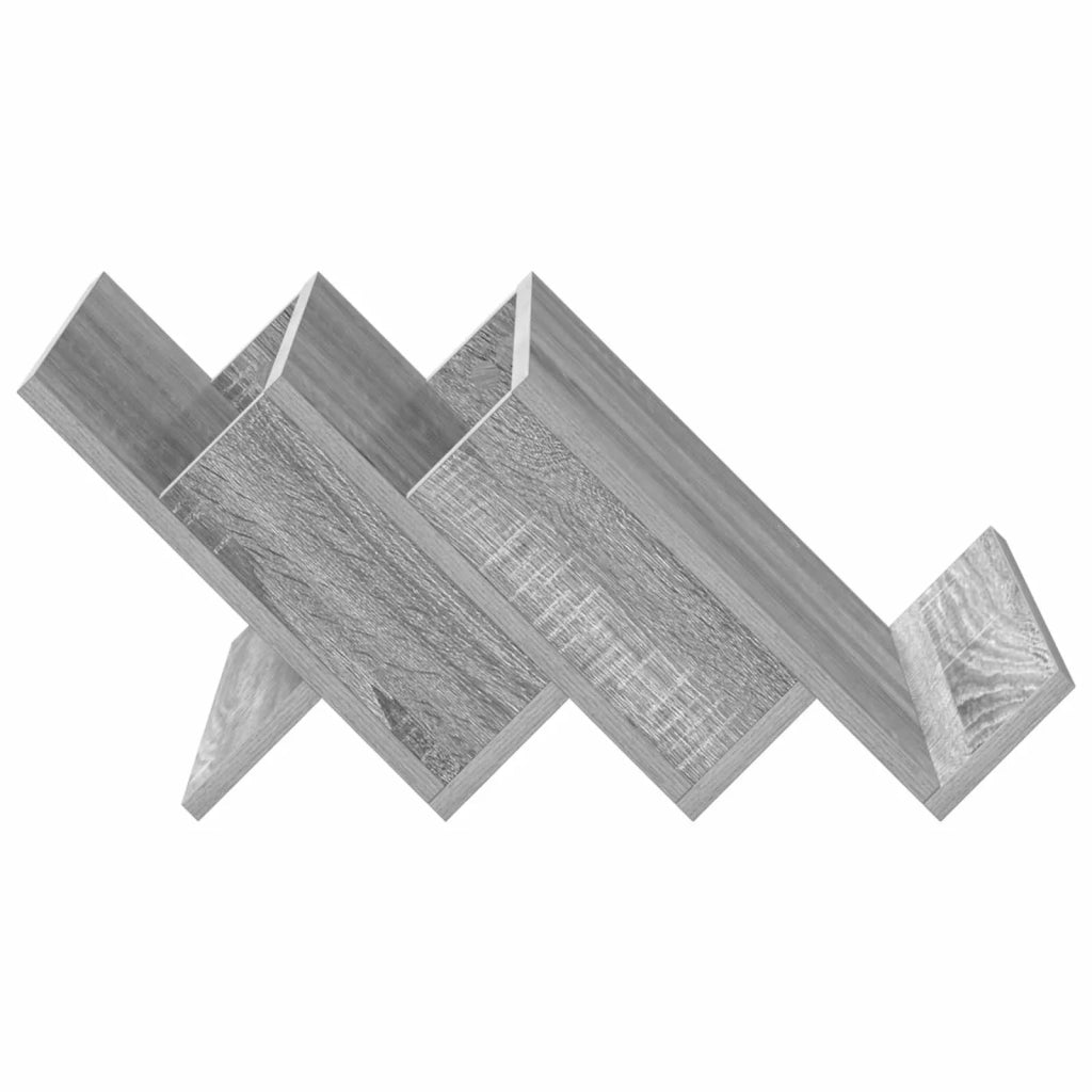Scaffale per riviste Grigio Sonoma 53 x 40 x 28,5 cm 890877