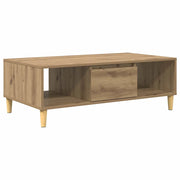 Tavolino da salotto | Tavolino da caff¨¨ | Tavolino da Soggiorno Rovere artigianale 102 x 55 x 35 cm