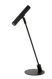 Lampada da tavolo minimalista nera in metallo G9 Lucide Alec