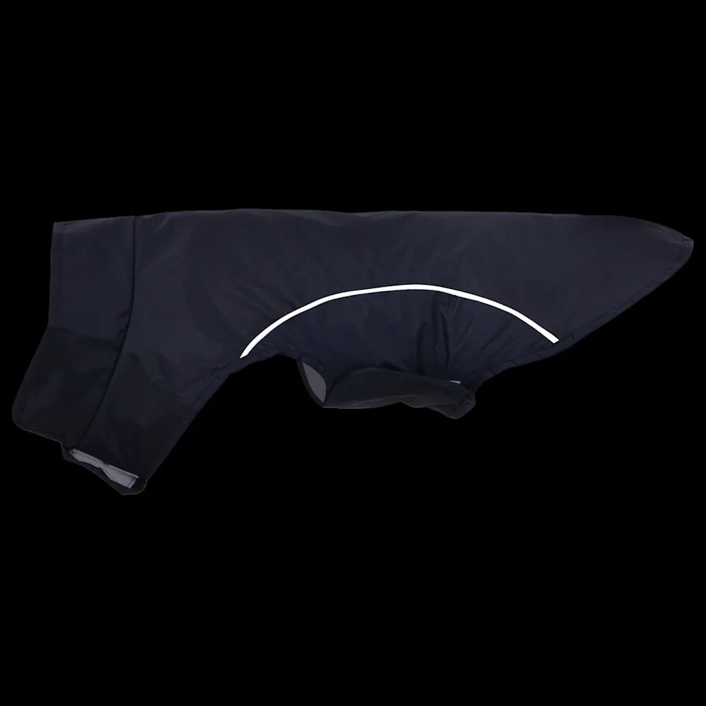 Impermeabile per Cani con Strisce Riflettenti Poliestere M CFW2800233