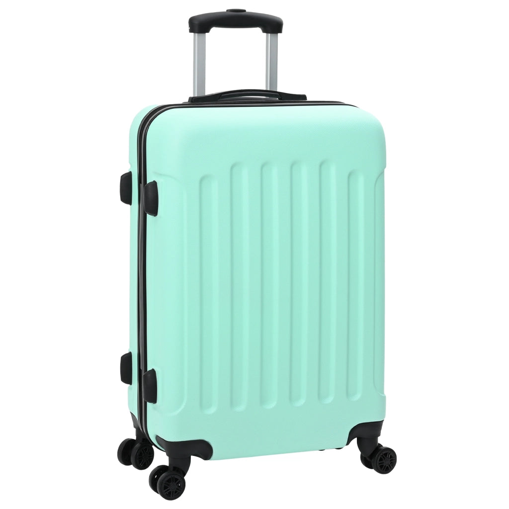 Set di valigie 3 pcs Bagaglio rigido Verde menta 20Â” 24Â” 28Â” ABS