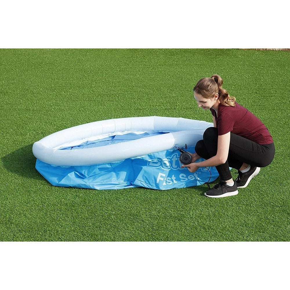 Trade Shop - Piscina Fuori Terra Fast Set Da 183 X 51 Cm Gonfiabile Per Bambini 940 Lt 57392 -