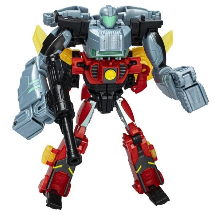 Action Figure Terran Twitch e Robby Malto, Giocattoli interattivi per ragazze e ragazzi, Transformers EarthSpark Cyber-Combiner, dai 6 anni