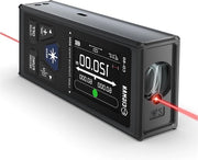 Laserafstandsmetro Bilaterale fino a 120m - Caricabile via USB - Livello digitale - Retro magnetico