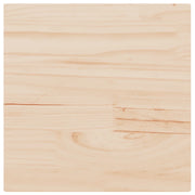 Piano per Tavolo | Superficie Tavolo | Piano Scrivania 50x50x2,5 cm Quadrato Legno Massello di Pino