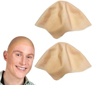 Capelli Falsi - 2 Pezzi - Alta Qualità Latice Elastico - Costume - Accessori di Costumes - Comodo e Resiliente - Pelle Finta Realistica - Cappello Falsi