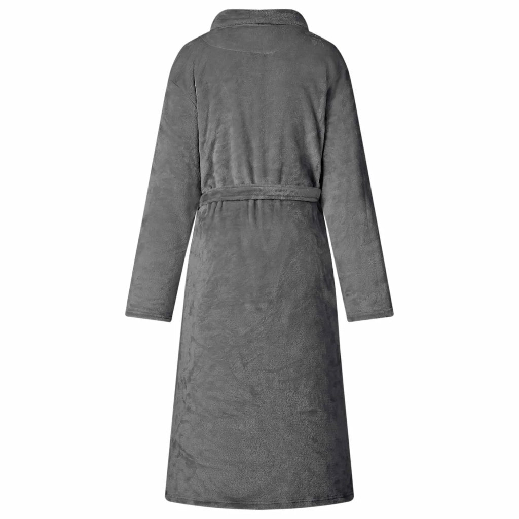 Accappatoio senza Cappuccio Grigio scuro s Flanella CFW6190309