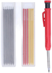 Set di segnature in legno - Segnafiletto per lavorazione del legno - Pennarelli di segnalazione - Accessori per completare - Solido - Ideale per legno/metallo/vetro