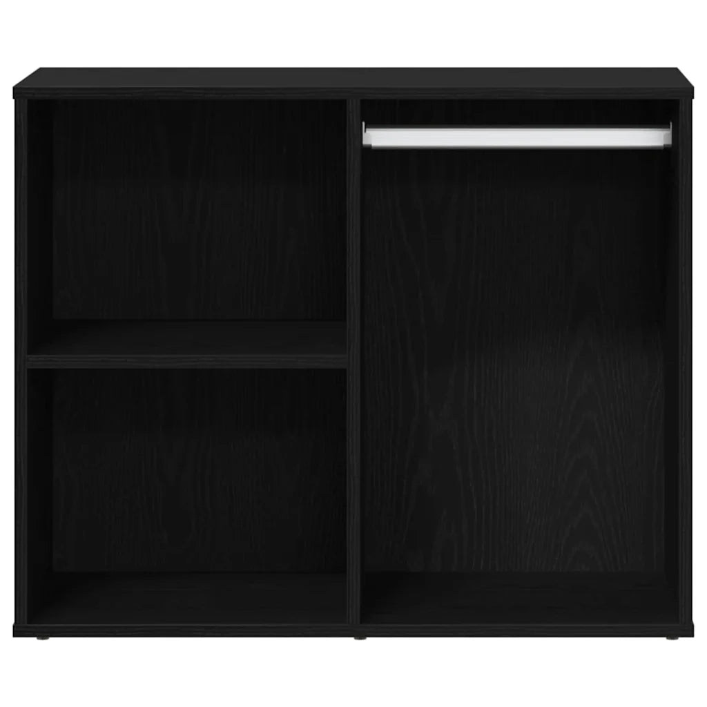 Mobiletto Cosmetico con lo scaffale Rovere Nero 80 x 40 x 65 cm CFW6292071