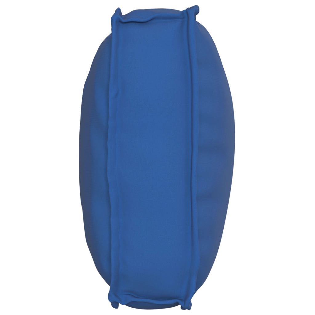 Cuscino per schienale blu reale 70x40x12 cm in tessuto Oxford