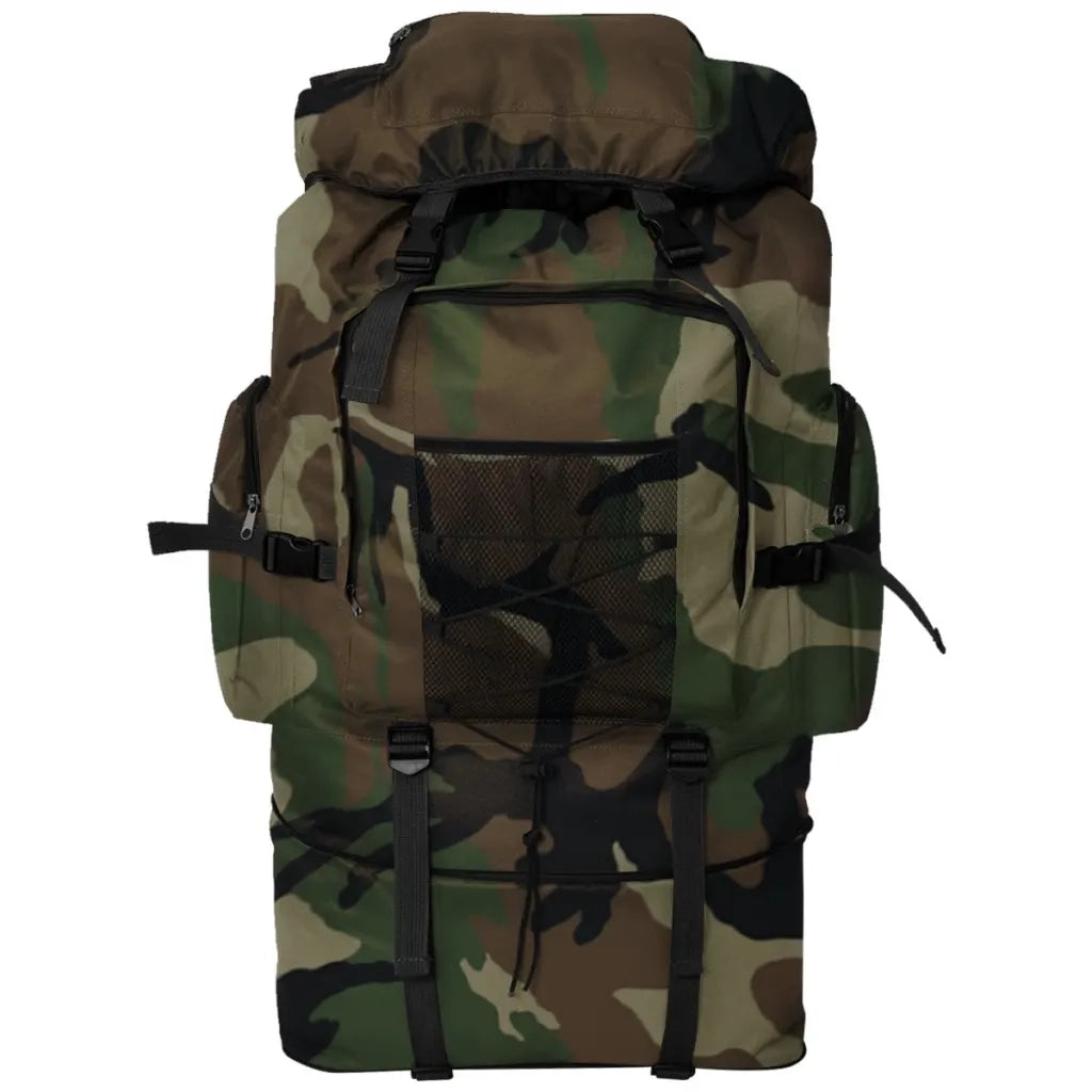 Zaino stile militare XXL 100 L mimetico 91095