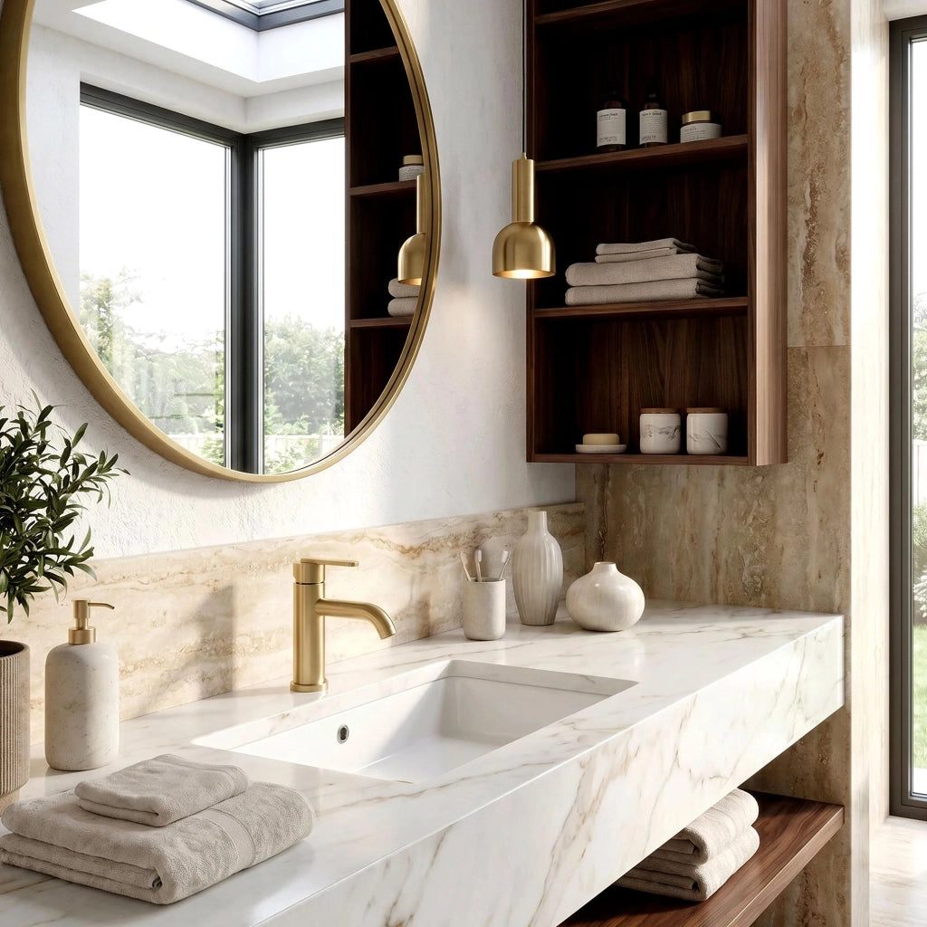 Rubinetto Da Bagno Rea Ontario Brush Nickel