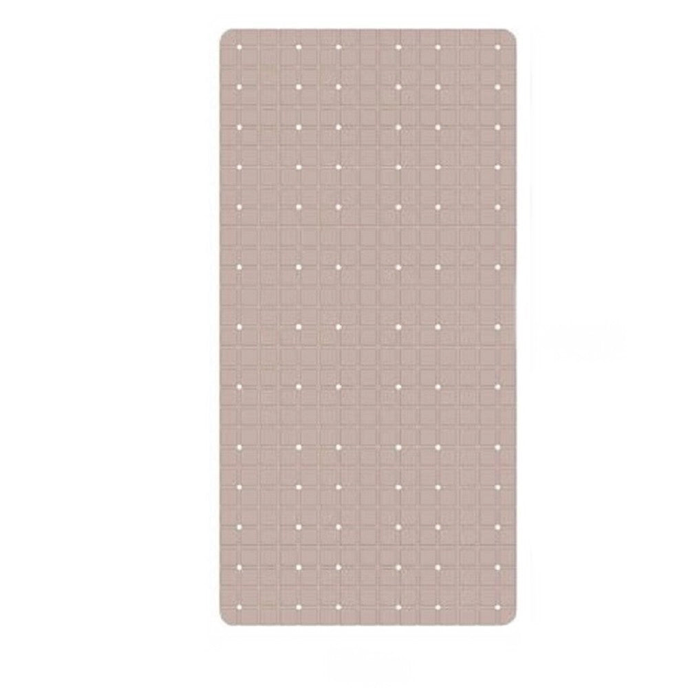Trade Shop - Tappeto Tappetino In Pvc Antiscivolo Per Vasca Da Bagno Doccia 68 X 36 Cm 79751 -