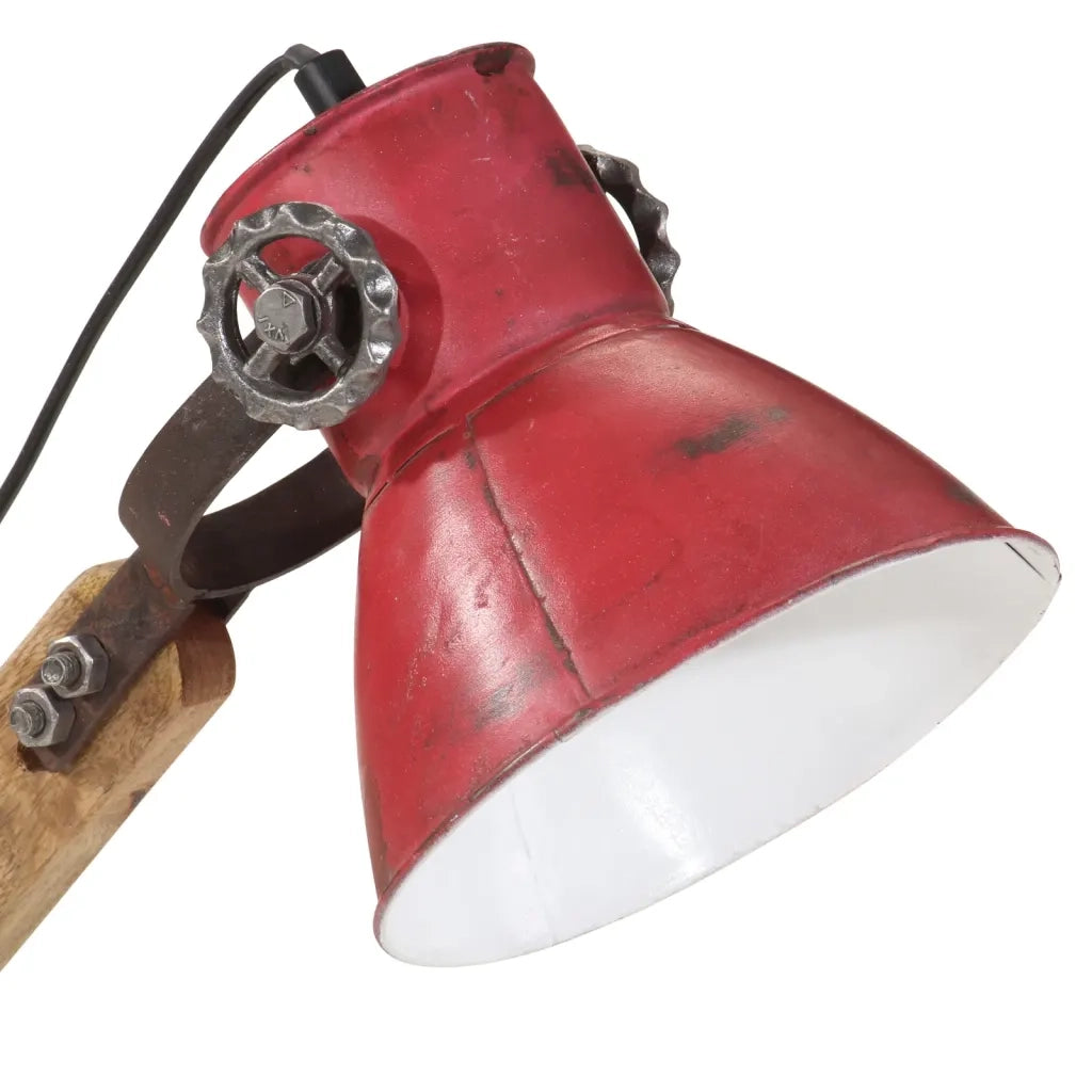 Lampada da Scrivania 25 W Rosso Anticato 23x18x96 cm E27 CFW6226603
