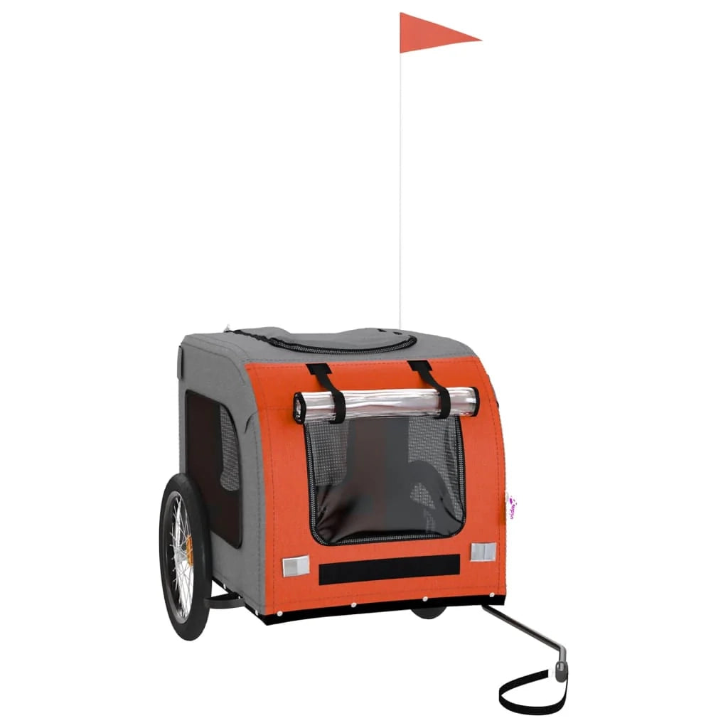 Rimorchio/carrello per animali domestici arancione 02_0044333