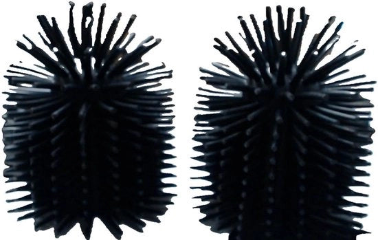 Borsetto per il water con manico in acciaio inossidabile - Borsetto per il water antibatterico con supporto per borsetto - Borsetto per il water con protezione per le mani in silicone - Borsetto per il water - Borsetto per il water (di ricambio)