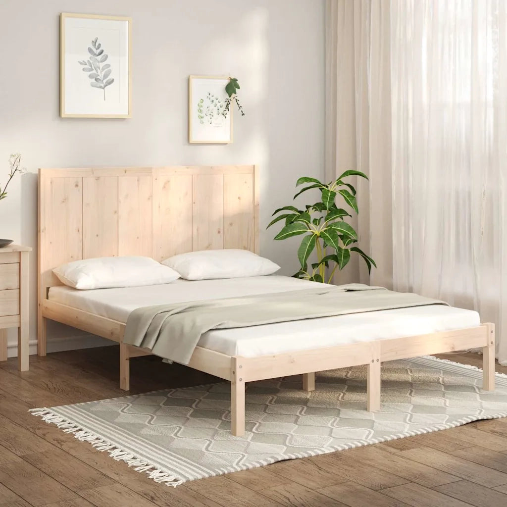 Giroletto senza Materasso 120x200 cm in Legno Massello di Pino 3105725