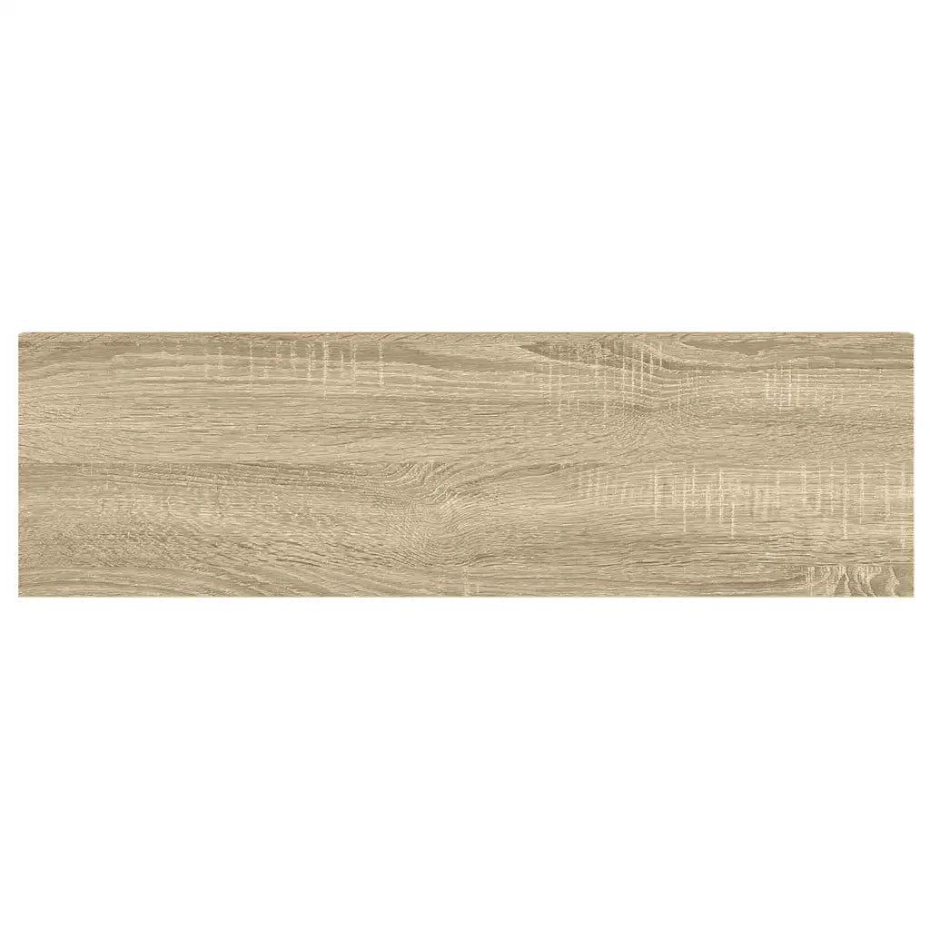 Scaffale a Parete Rovere e Bianco 90x23,5x3,8 cm in MDF cod mxl 42909