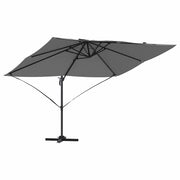 Ombrello | Parasolne Antracite 351 x 250 x 260 cm Poliestere e Alluminio