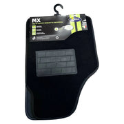 TAPPETINI PER AUTO 4 PEZZI IN MOQUETTE UNIVERSALI MX