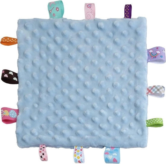 Babycuscini Premium - Coperte di conforto per bambini - Cuscini morbidi per bambini maschi - Coperte sensoriali per bambini - Ideali come regali per compleanni e battesimi - 245 x 245 cm - Blu