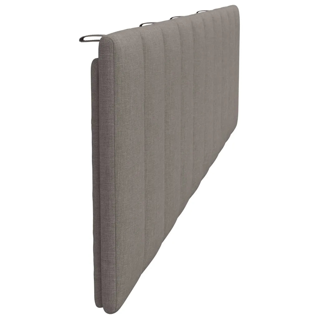 Cuscino Testiera Hanko Tortora 200 cm in Tessuto 4019188