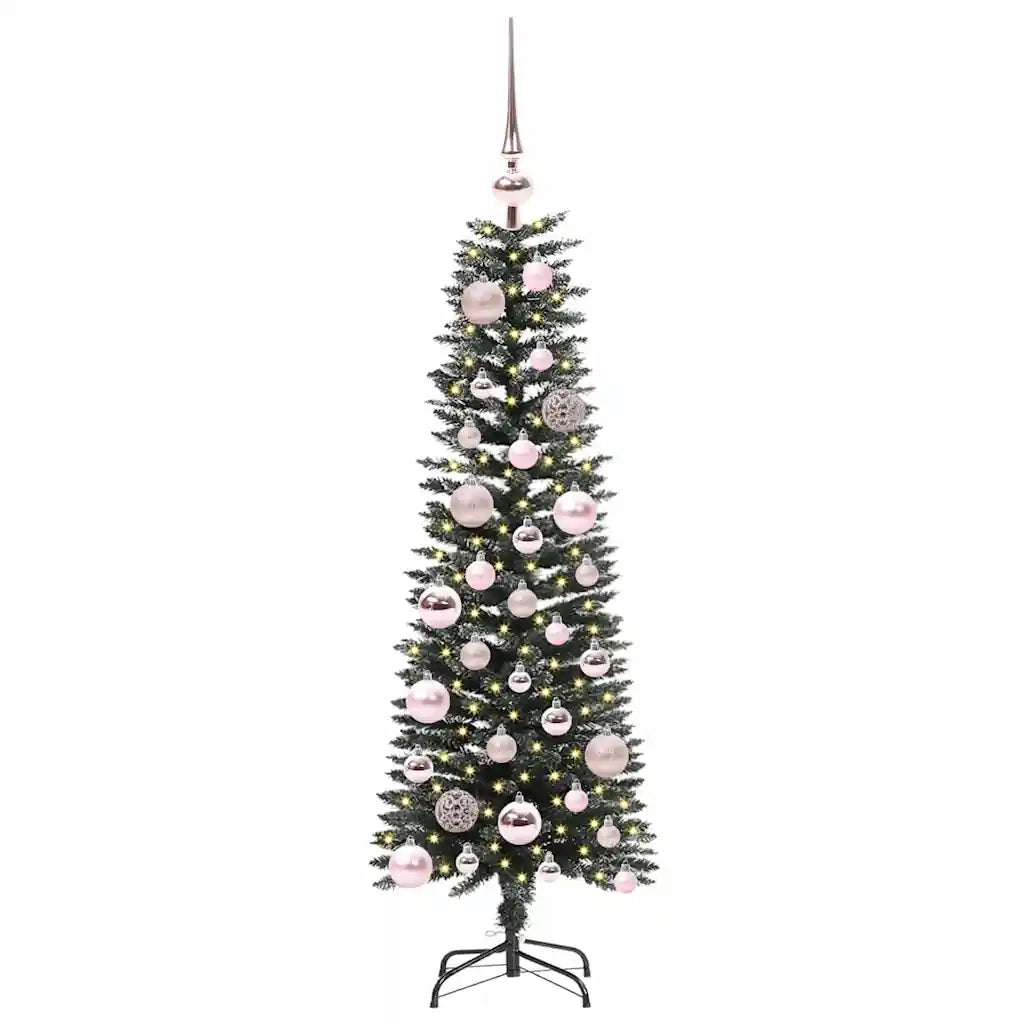 Albero di Natale artificiale con 150 LED Verde 120 cm