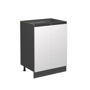Vicco Mobile alto Bianco 60 cm Forma a J, senza piano di lavoro