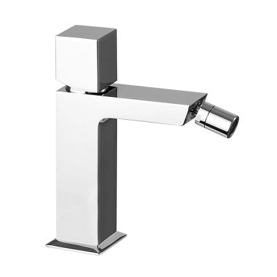 Set miscelatori lavabo alto e bidet senza leva cromato lucido  Torre