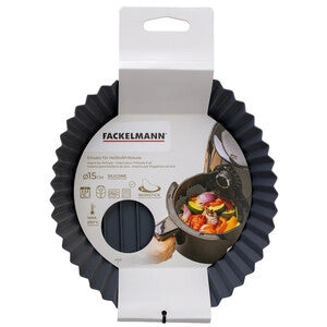 STAMPO TONDO SILICONE AIRFRYER 15CM- FACKELMANN- 2,0 pz