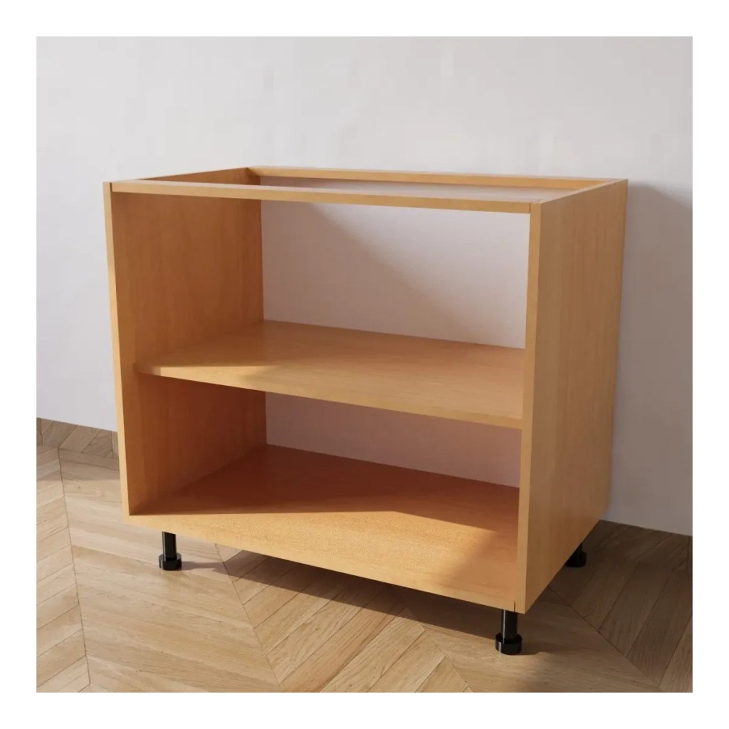 Calandrelli Base Cucina 80 con 2 ante  L 80 P 55,5 H 72 cm Faggio